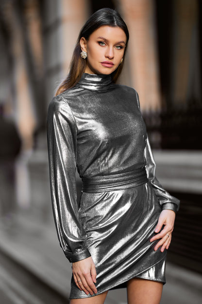 Stellar Silver Dress